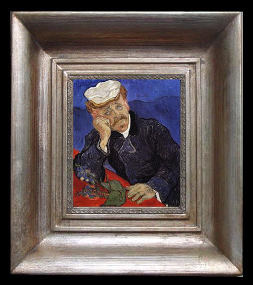 framed  Vincent Van Gogh Dr.Paul Gachet, Ta077-2